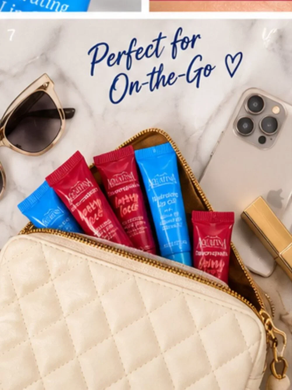 💋 AQUAFINA HYDRATING LIP OIL – 18 PIECE RESELLER BUNDLE